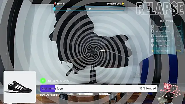 Alphacashmaster777 online show from February 13, 2026, 9:55 pm