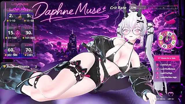 Muse Daphne online show from March 25, 2026, 8:15 pm