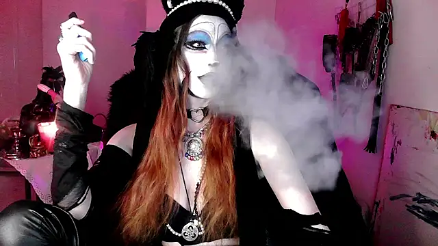 EmpressMorrigan online show from February 8, 2026, 2:09 pm