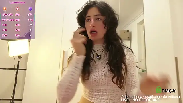 DeaAthena online show from January 13, 2026, 7:41 pm