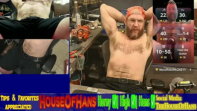HouseOfHans online show from April 2, 2026, 1:20 pm