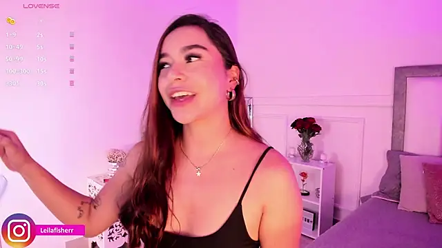 Leilafisherr online show from February 22, 2026, 11:14 pm