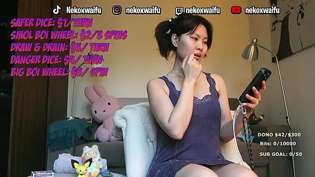 nekoxwaifu online show from March 8, 2026, 5:17 pm