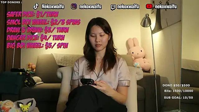 nekoxwaifu online show from March 19, 2026, 8:35 pm