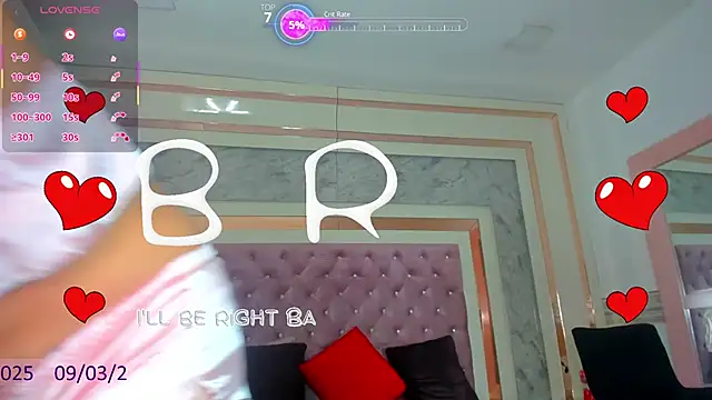 Jansy Rose online show from March 9, 2026, 1:48 pm