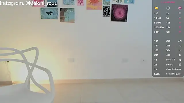 melrousses  online show from March 11, 2026, 4:40 am