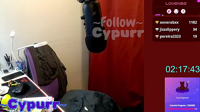 Cypurr online show from April 21, 2026, 1:42 am