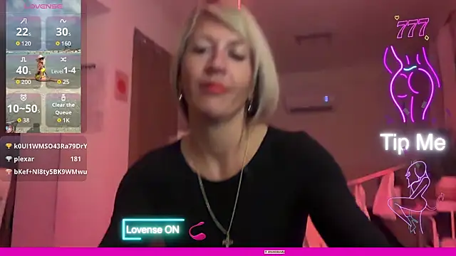 AtomBlondy online show from March 19, 2026, 8:02 pm