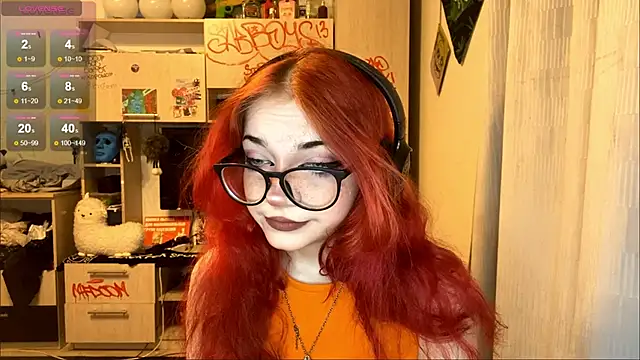 RedHeadCat online show from June 9, 2026, 9:37 pm