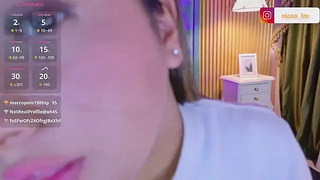 NICOOLMILLER online show from April 21, 2026, 7:39 pm