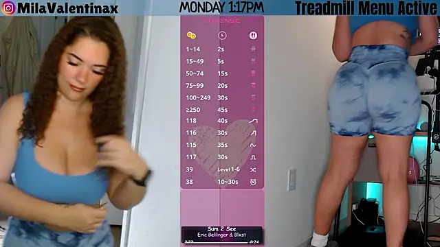 MilaValentina online show from March 23, 2026, 5:17 pm