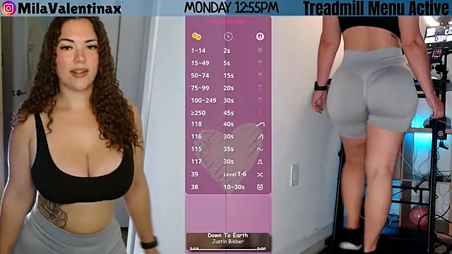 MilaValentina online show from April 13, 2026, 4:56 pm