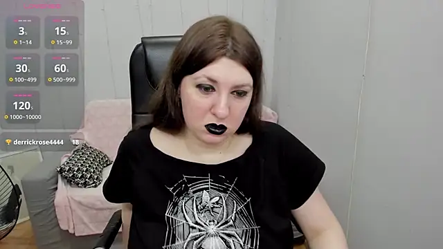 Black Black Rose online show from February 1, 2025, 11:58 pm