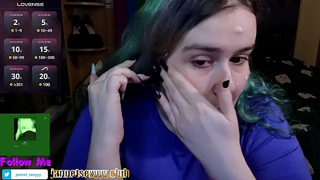 JannetPie online show from December 3, 2024, 1:19 am