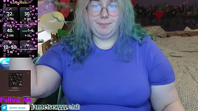 JannetPie online show from February 10, 2025, 11:04 am