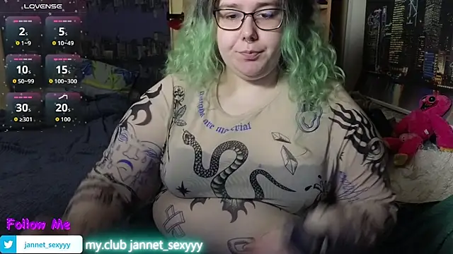 JannetPie online show from March 5, 2026, 2:29 am