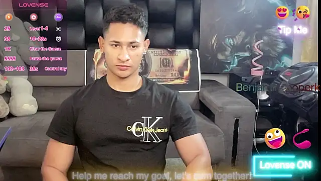 BenjaminCooperk online show from March 15, 2026, 11:38 am