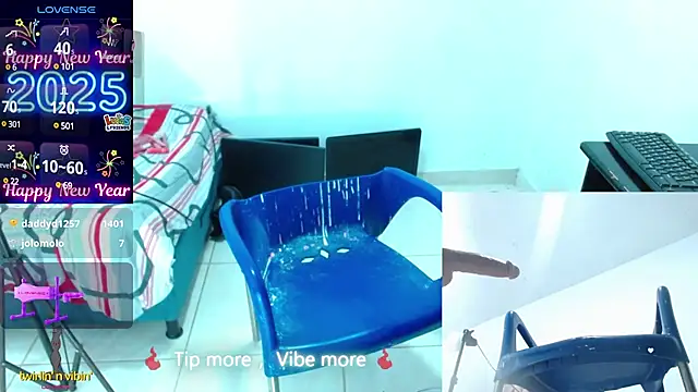 keyklin1 online show from February 7, 2025, 3:41 pm