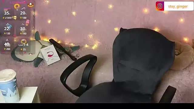 Ginger Stay online show from February 3, 2025, 10:36 am