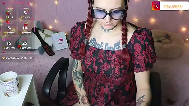 Ginger Stay online show from February 4, 2025, 3:47 pm