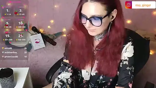 Ginger Stay online show from February 6, 2025, 11:48 pm