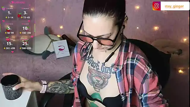 Ginger Stay online show from February 10, 2025, 9:14 am