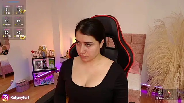 Snapshot of KallyMyller1 chatting on December 11, 2024, 7:14 pm KallyMyller1 online show from December 11, 2024, 7:14 pm