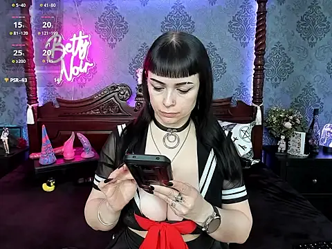 BettyNoir online show from October 4, 2025, 7:28 am