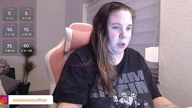 AureliaWinter online show from February 24, 2025, 5:20 pm