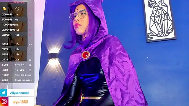 alysson 18 online show from February 8, 2025, 1:22 pm