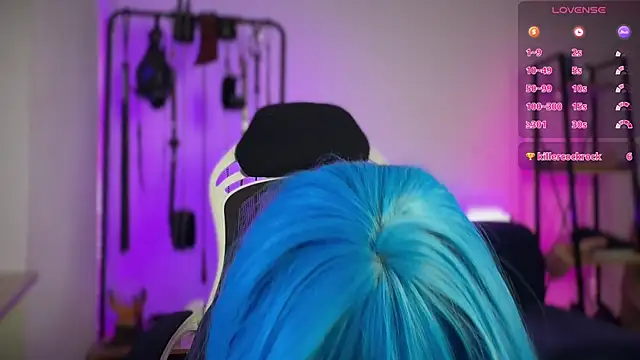 CyberXGoddess online show from April 10, 2026, 8:24 pm