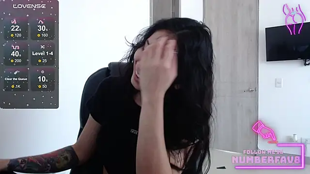 Snapshot of numberfav8 chatting on January 15, 2025, 4:54 pm numberfav8 online show from January 15, 2025, 4:54 pm