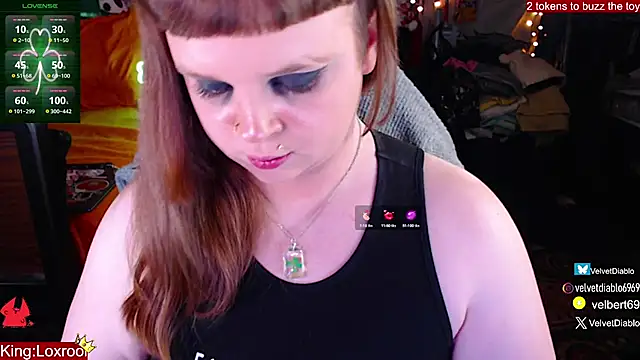 VelvetDiablo online show from March 6, 2025, 3:57 am