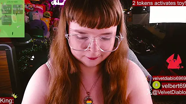 VelvetDiablo online show from March 5, 2026, 1:01 am