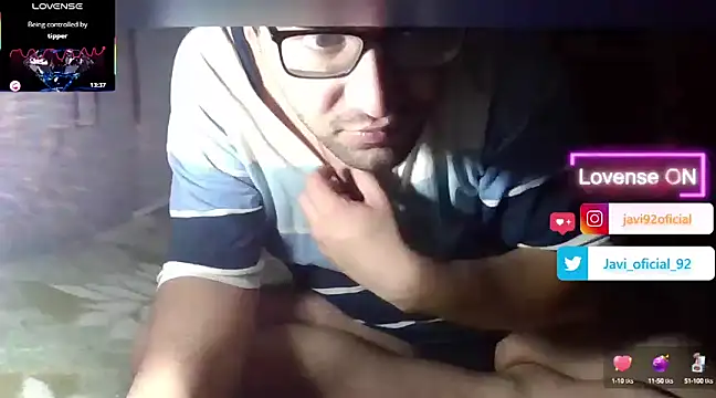 Javi 92 online show from February 17, 2025, 1:15 am