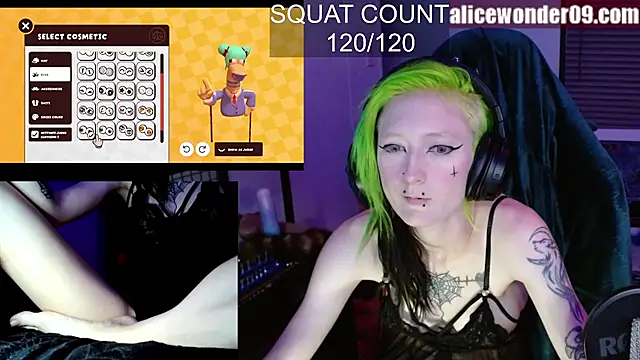 alicewonder09 online show from October 12, 2025, 4:55 am