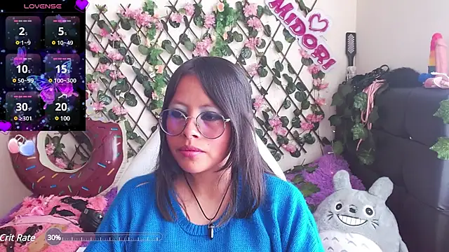 MidoriQuiinn online show from January 20, 2025, 8:07 pm