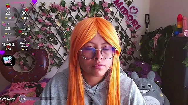 MidoriQuiinn online show from January 23, 2025, 5:31 pm