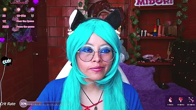 MidoriQuiinn online show from March 11, 2025, 5:24 pm