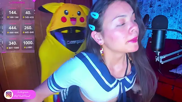 Meli Pixel online show from February 11, 2025, 8:52 pm