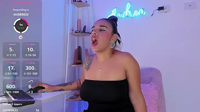 andrea lopezz  online show from February 11, 2025, 4:11 am