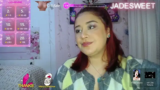 Snapshot of JADE_SWEET2 chatting on January 24, 2025, 9:47 pm JADE SWEET2 online show from January 24, 2025, 9:47 pm