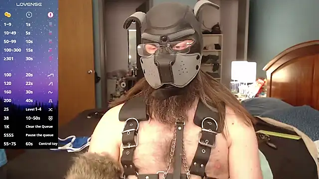 kinkywolf429 online show from March 8, 2025, 9:08 pm