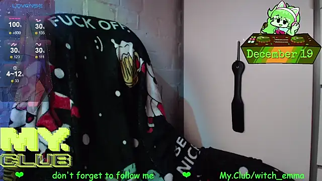 Witch Emma online show from December 19, 2025, 11:06 am