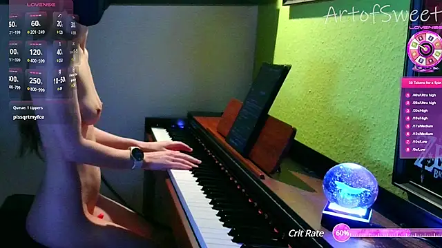 Snapshot of ArtofSweet chatting on February 2, 2025, 8:08 pm ArtofSweet online show from February 2, 2025, 8:08 pm