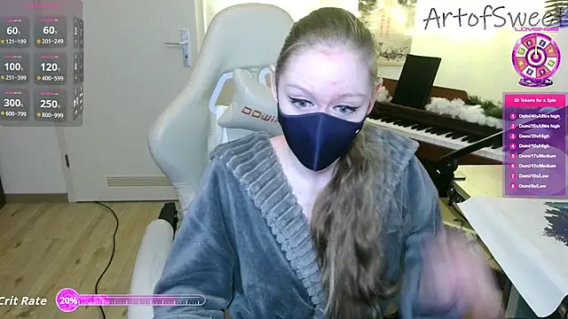 ArtofSweet online show from January 14, 2026, 7:30 pm