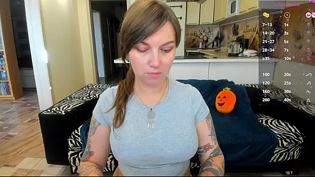 Snapshot of StacyTigerr chatting on October 18, 2025, 11:33 am StacyTigerr online show from October 18, 2025, 11:33 am