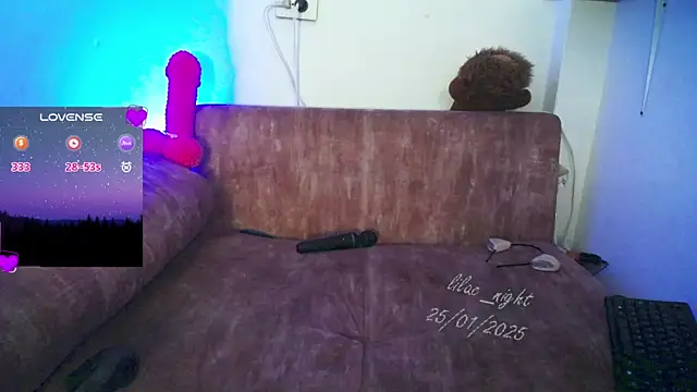 lilac night33 online show from January 25, 2025, 1:52 pm