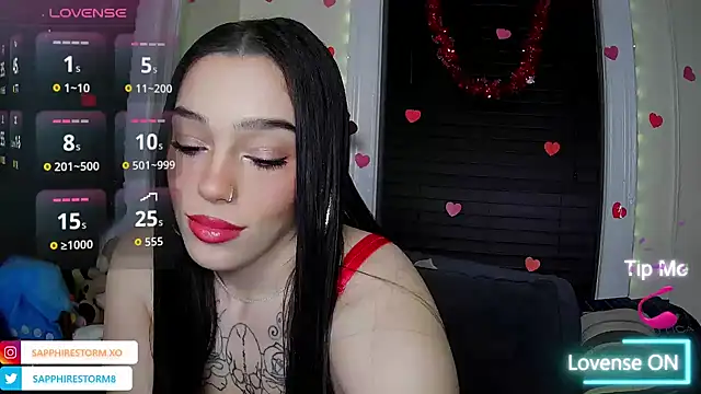 sapphirestorm8 online show from February 14, 2026, 3:58 am