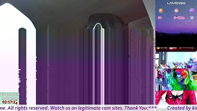 kinky Hexme online show from February 19, 2025, 2:44 pm